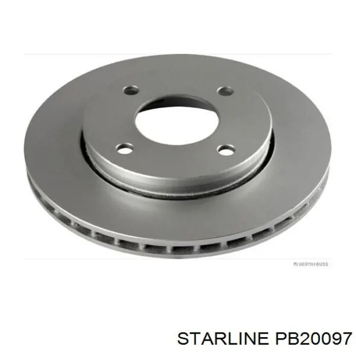 PB20097 Starline диск гальмівний передній