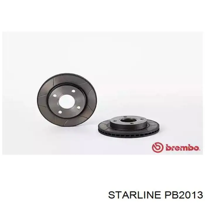 Гальмівні диски передні PB2013 Starline