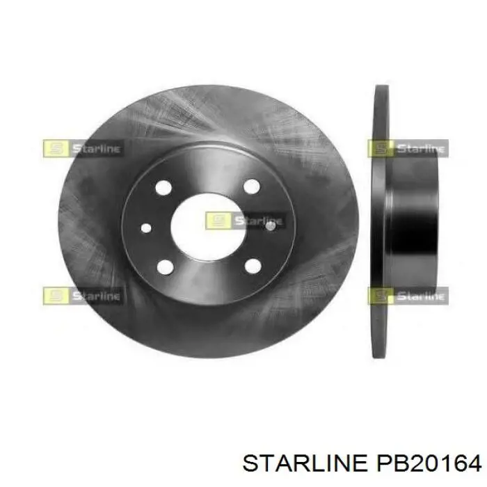 Задні дискові гальма Starline PB20164 ціна, від 27.38 USD