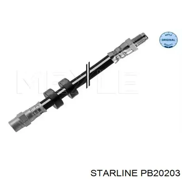 Диск переднього гальма Starline PB20203 ціна, від 21.79 USD