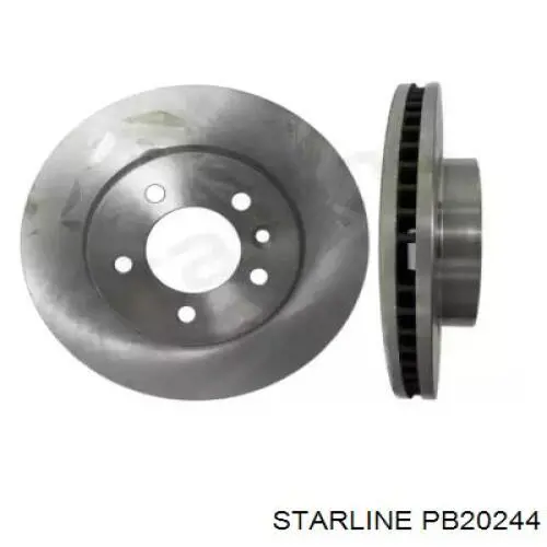 PB20244 Starline Гальмо дискове переднє