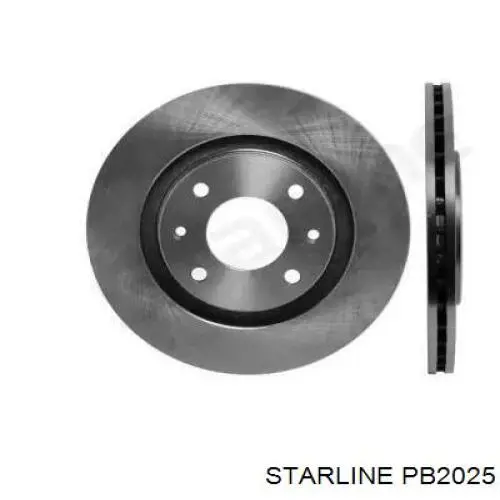 Диск переднього гальма Starline PB2025 ціна, від 20.29 USD
