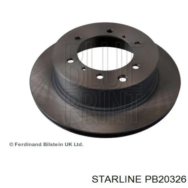 Задні дискові гальма Starline PB20326 ціна, від 56.44 USD