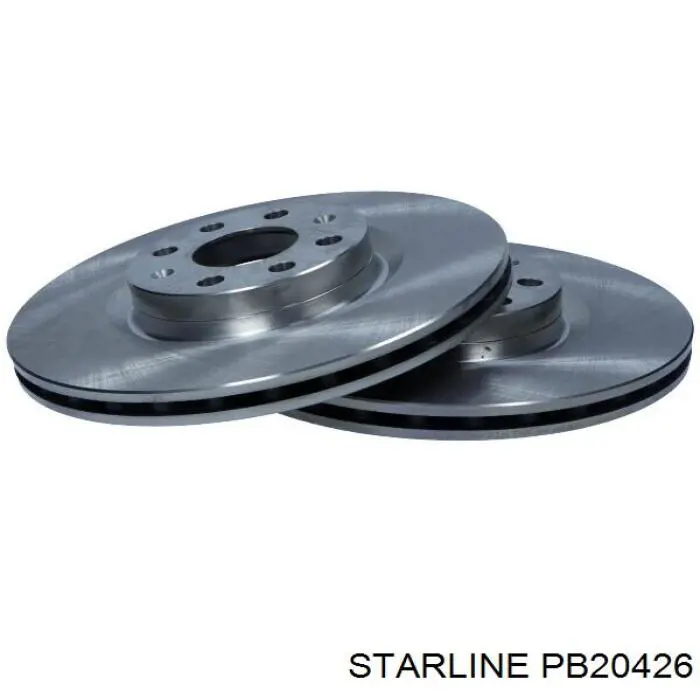 Диск гальмівний передній Starline PB20426