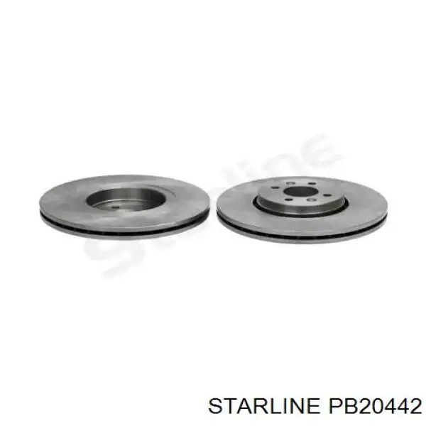 Диск переднього гальма Starline PB20442 ціна, від 45.49 USD