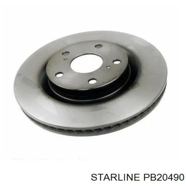 Гальмівні диски передні PB20490 Starline