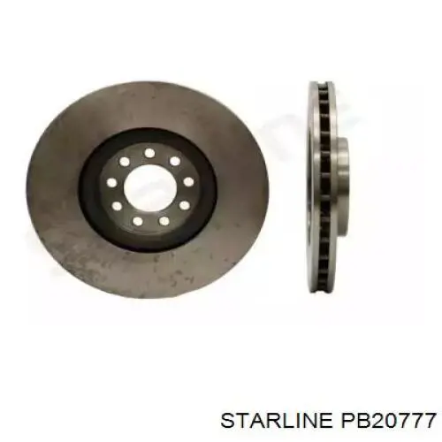 PB20777 Starline диск гальмівний передній