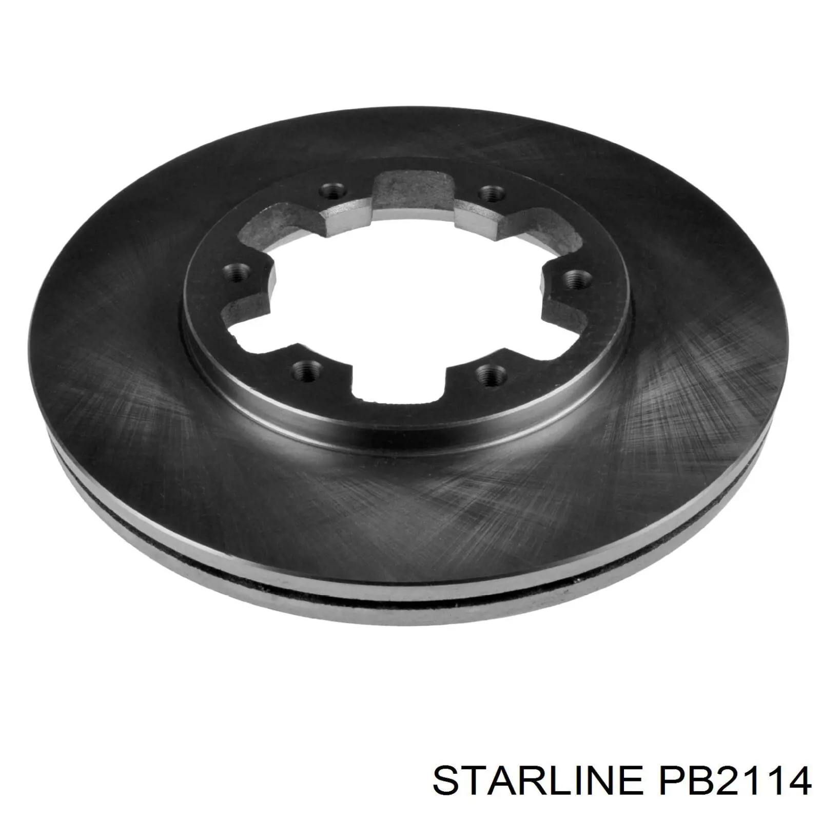 PB2114 Starline диск гальмівний передній