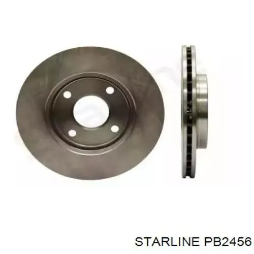 PB2456 Starline диск гальмівний передній