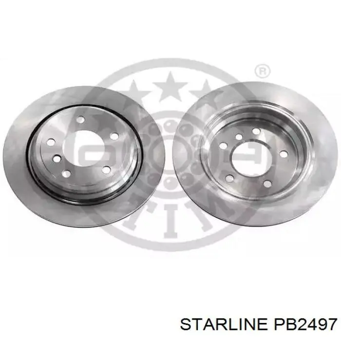 Гальмівні диски PB2497 Starline