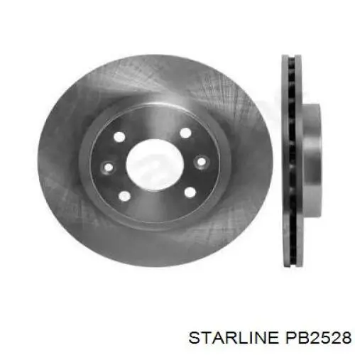 PB2528 Starline Гальмо дискове переднє