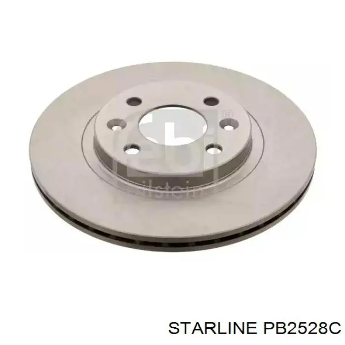 Купити PB2528C Starline Ротор гальмівний
