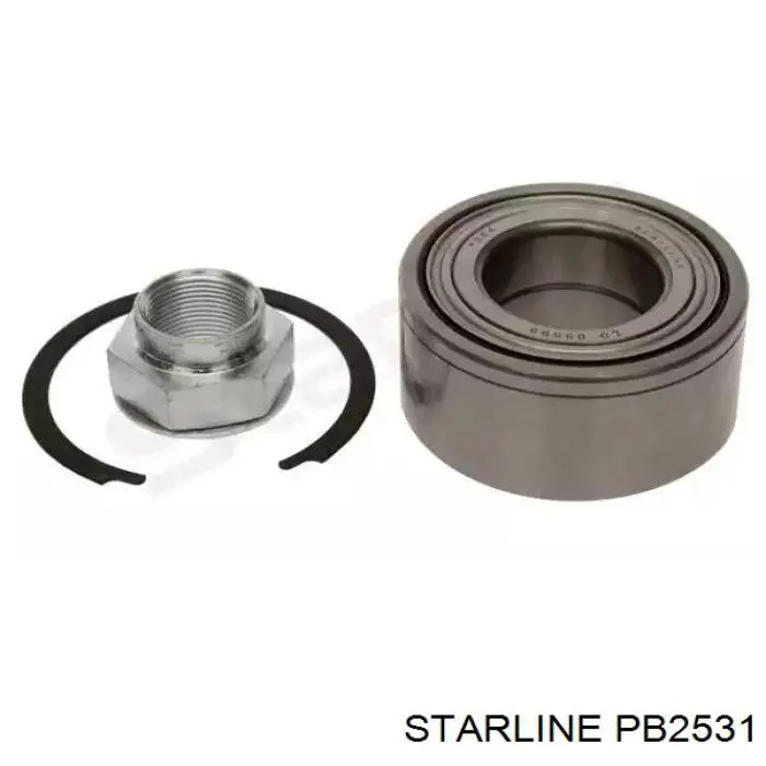Гальмівні диски передні PB2531 Starline