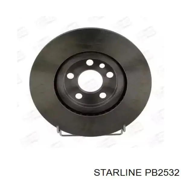 PB2532 Starline диск гальмівний передній