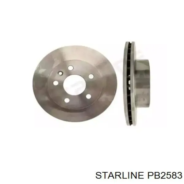PB2583 Starline Гальмо дискове переднє