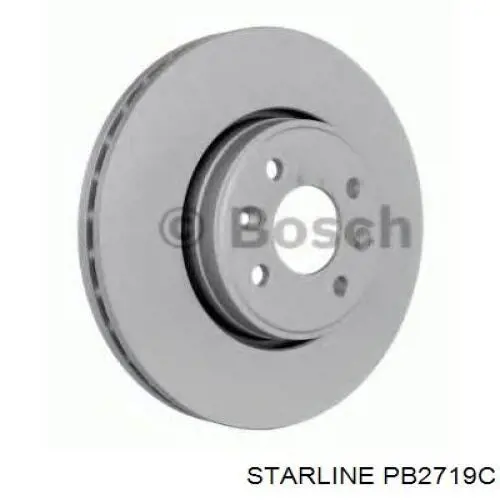 Диск гальмівний передній Starline PB2719C