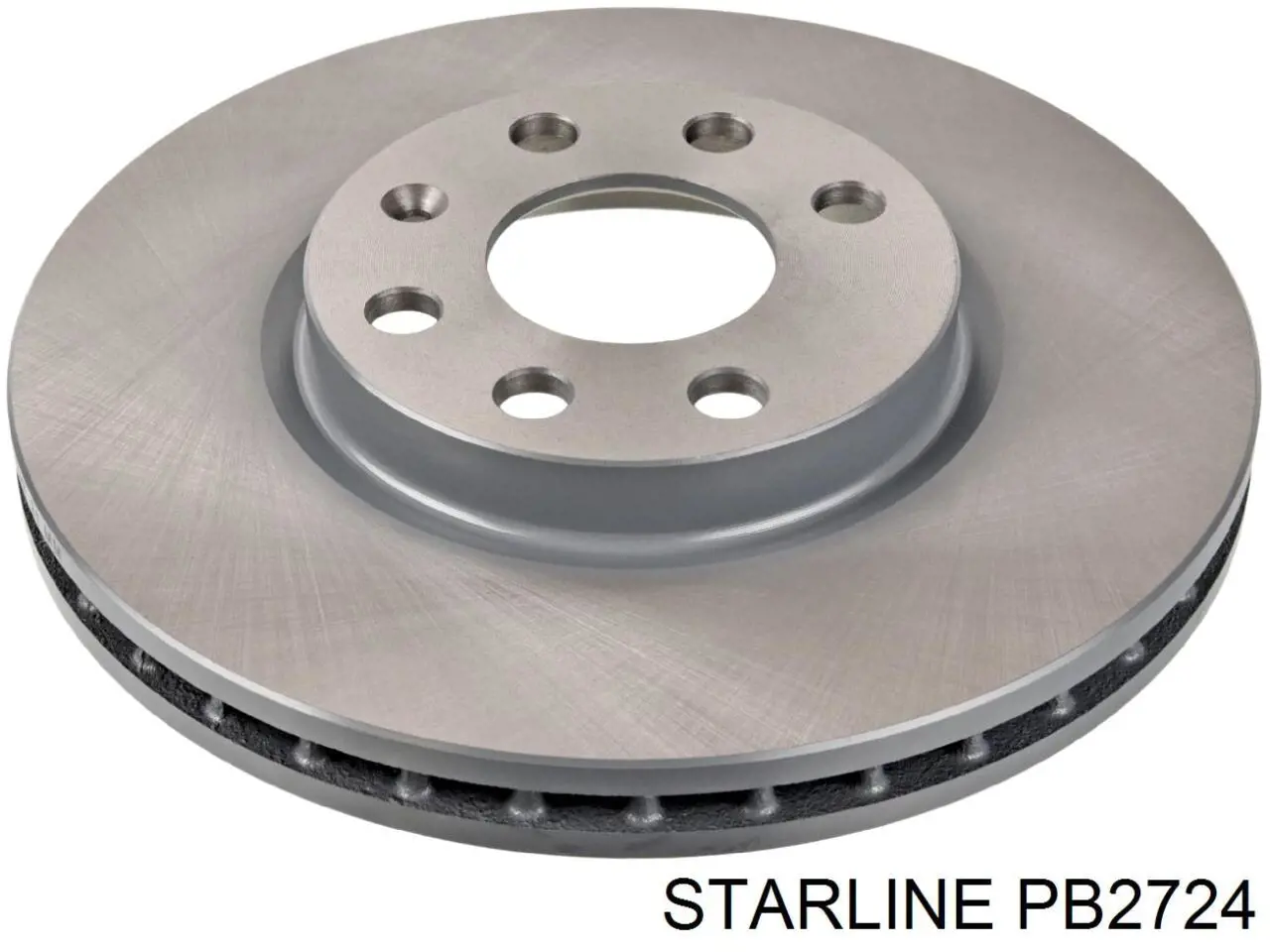 PB2724 Starline диск гальмівний передній