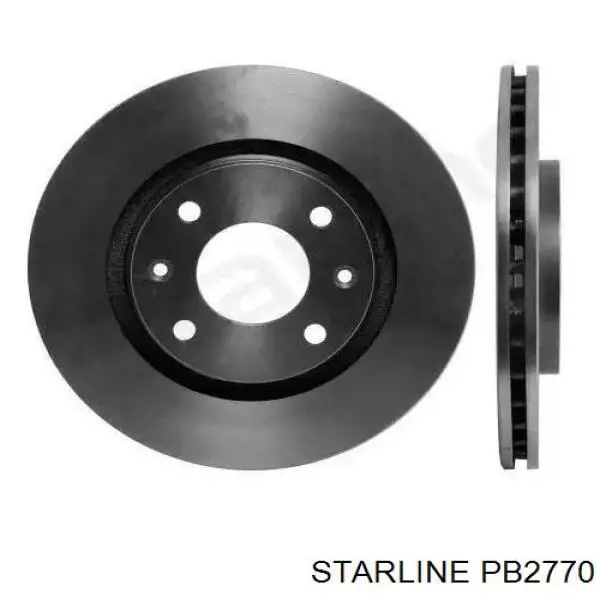 Диск переднього гальма Starline PB2770 ціна, від 20.97 USD
