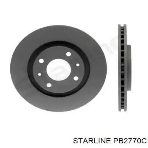 Диск гальмівний передній PB2770C Starline