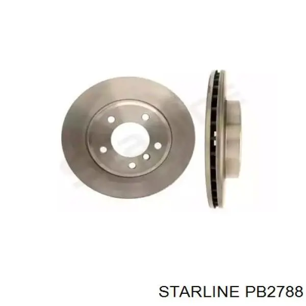 PB2788 Starline Гальмо дискове переднє