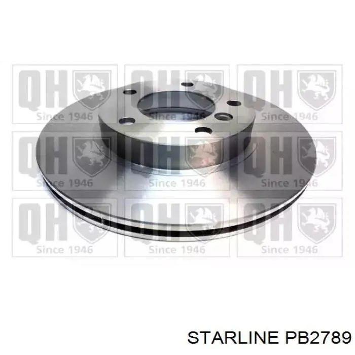 Гальмівні диски PB2789 Starline