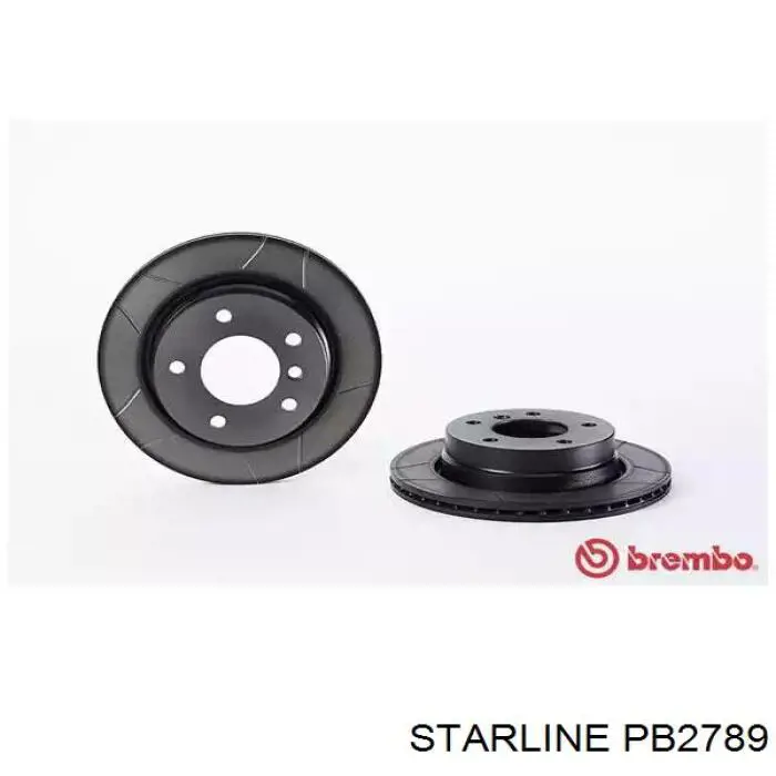 Задні дискові гальма Starline PB2789 ціна, від 31.41 USD