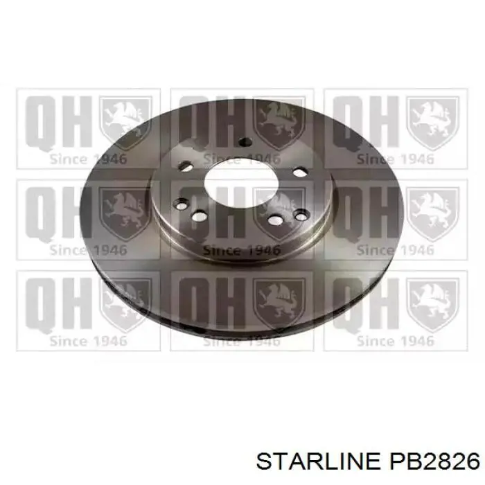 Гальмівні диски передні PB2826 Starline