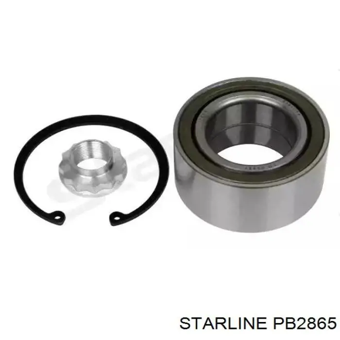 Диск гальмівний передній Starline PB2865