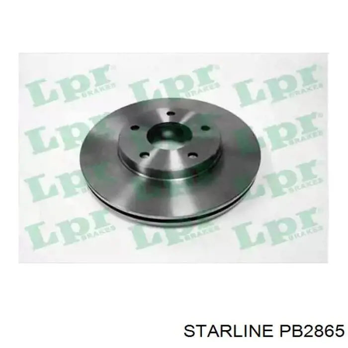 Гальмівні диски передні PB2865 Starline