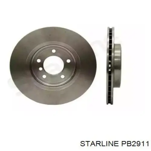 PB2911 Starline диск гальмівний передній