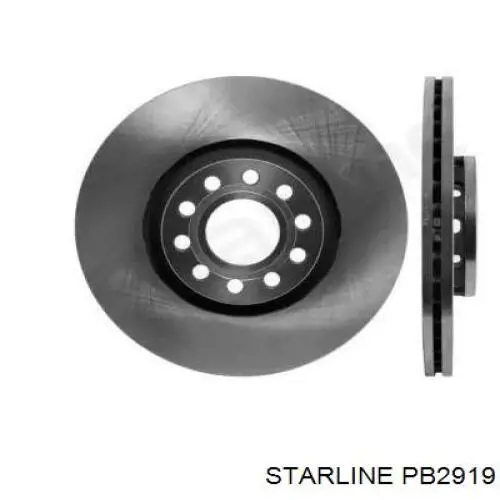 PB2919 Starline Гальмо дискове переднє