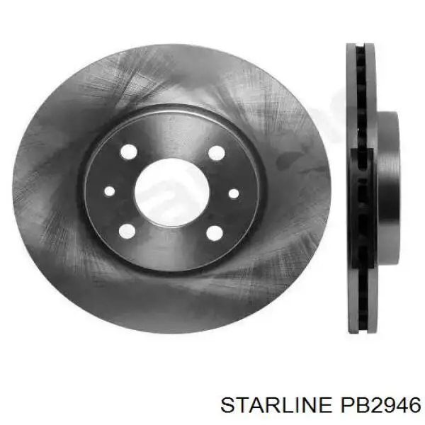 Диск переднього гальма Starline PB2946 ціна, від 23.59 USD