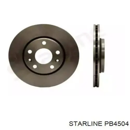 PB4504 Starline Гальмо дискове переднє
