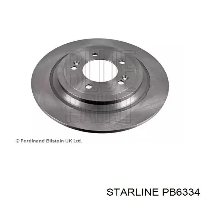 PB6334 Starline барабан гальмівний задній