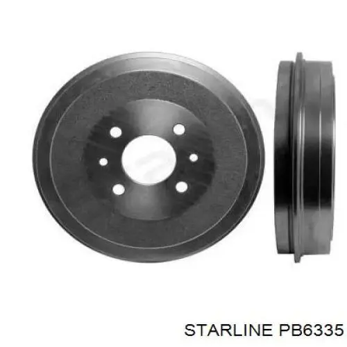 Барабан гальмівний задній Starline PB6335 ціна, від 34.64 USD
