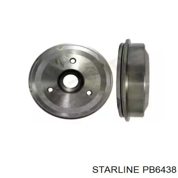 Барабан гальмівний задній Starline PB6438 ціна, від 30.27 USD