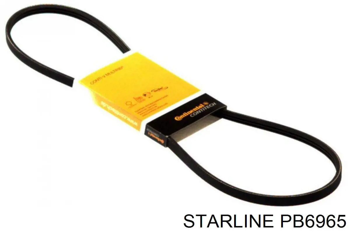 PB6965 Starline Барабан гальмівний задній