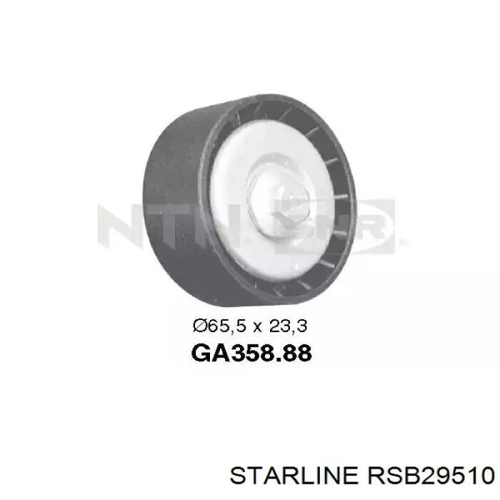 Купити 46742968 Fiat/Alfa/Lancia Ролик приводного ременя, паразитний