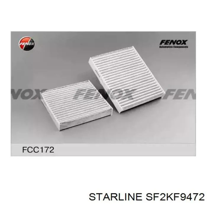 Фільтр повітряний обігрівача Starline SF2KF9472 ціна, від 6.68 USD