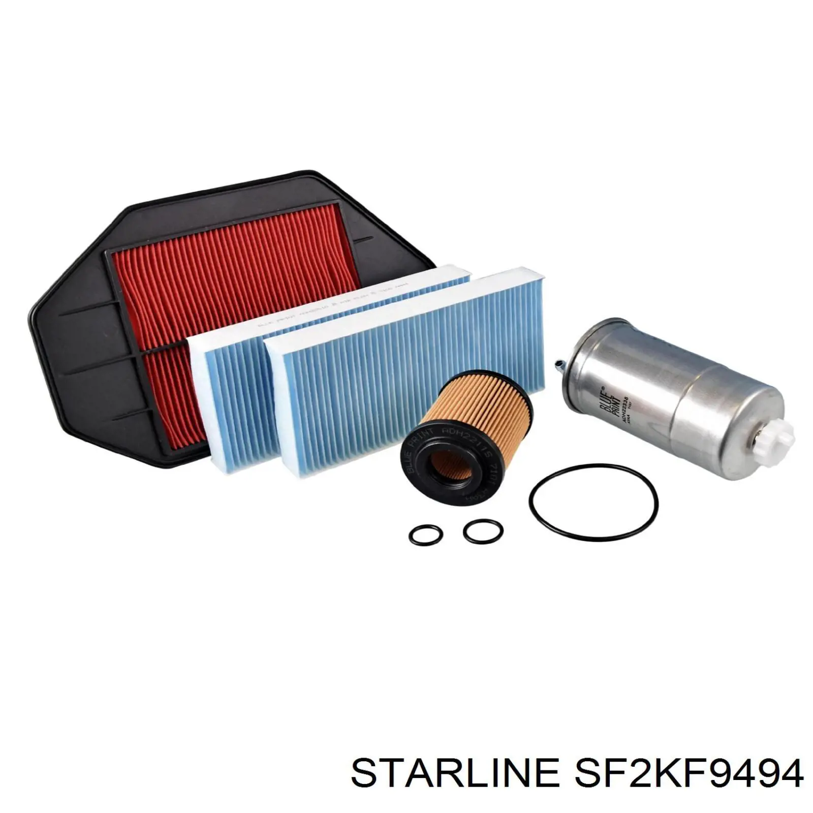 Фільтр повітряний обігрівача Starline SF2KF9494 ціна, від 5.78 USD