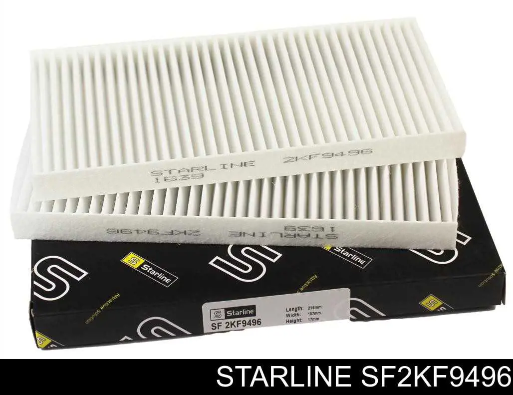 Фільтр повітряний обігрівача Starline SF2KF9496 ціна, від 5.07 USD