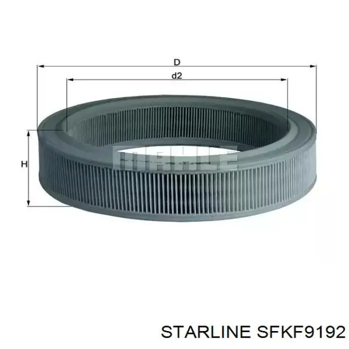 Повітряний фільтр салону Starline SFKF9192