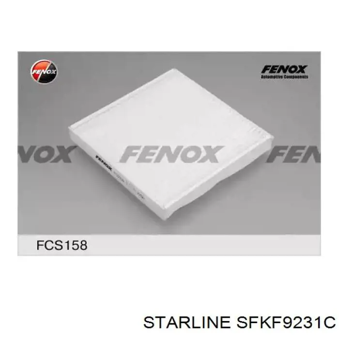 Купити SFKF9231C Starline Фільтр салону вугільний