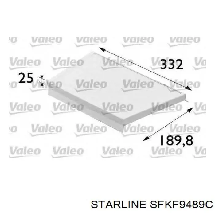 SFKF9489C Starline Внутрішньосалонний фільтр