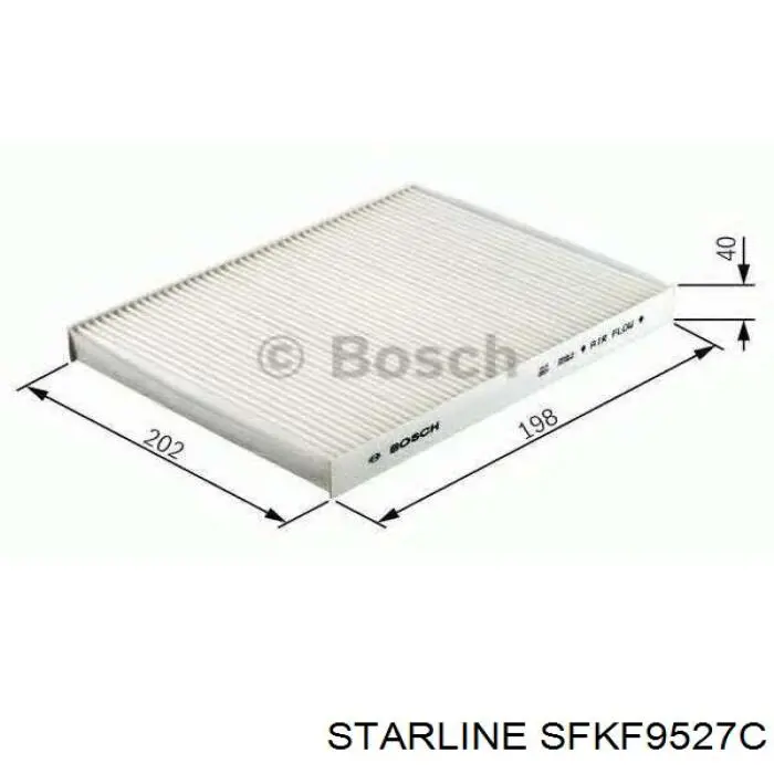 Фільтр салону SFKF9527C Starline