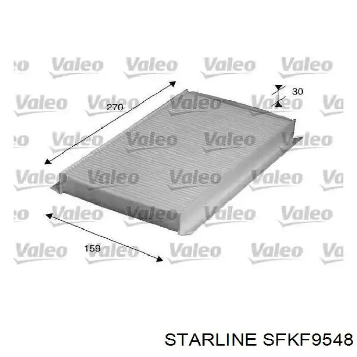 Повітряний фільтр салону Starline SFKF9548