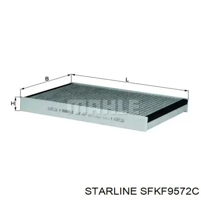 SFKF9572C Starline Внутрішньосалонний фільтр