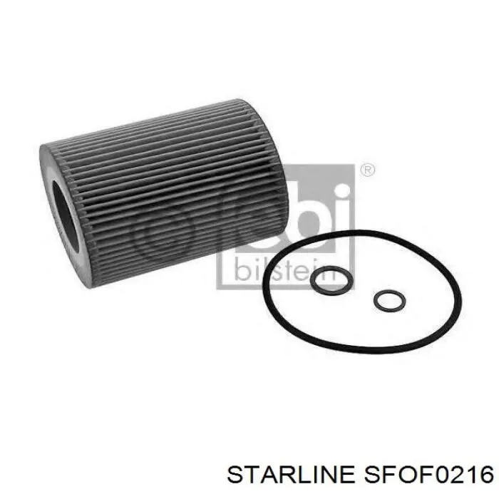 Масляний фільтр SFOF0216 Starline