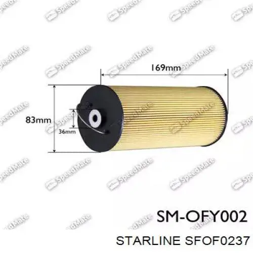 SFOF0237 Starline Фільтр масла