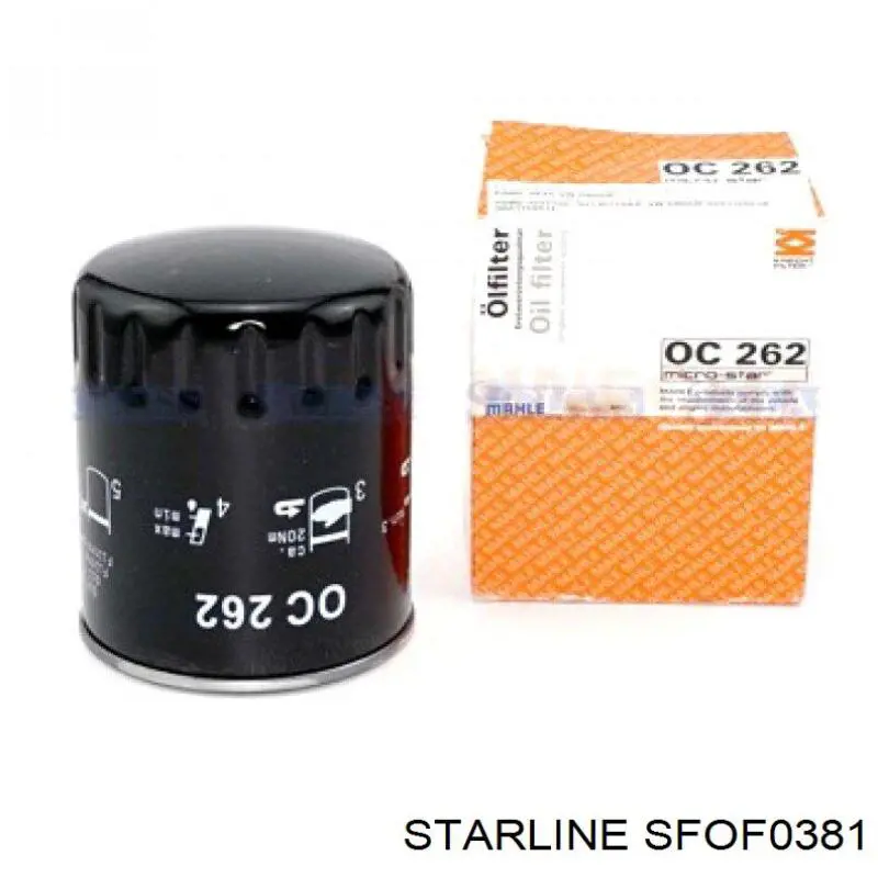 SFOF0381 Starline Фільтр масла